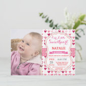 Valentijn Birthday Onze kleine schatje Kaart (Staand voorkant)