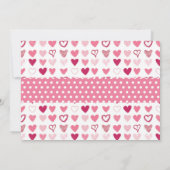 Valentijn Birthday Onze kleine schatje Kaart (Achterkant)