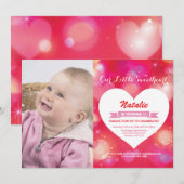 Valentijn Birthday Onze kleine schatje Kaart (Voorkant / Achterkant)