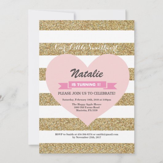 Valentijn Birthday Onze kleine schatje Kaart (Voorkant)