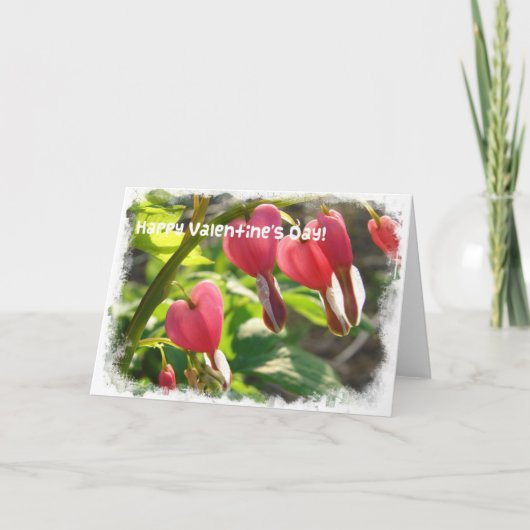 Valentijn bloedend hart feestdagen kaart (Voorkant)