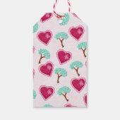 Valentijn Blossoms Schattige VERJAARDAG VAKANTIE Cadeaulabel (Achterkant)