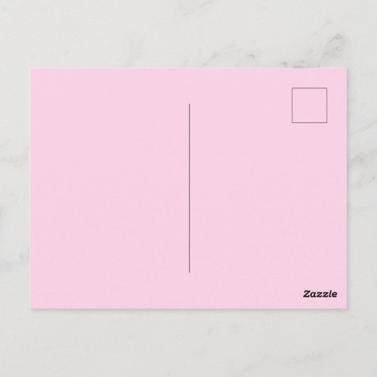 Valentijn Blowing Bubble Cupido Valentijnsdag Briefkaart (Achterkant)