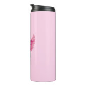 Valentijn Blowing Bubble Cupido Valentijnsdag Thermosbeker (Geroteerd rechts)