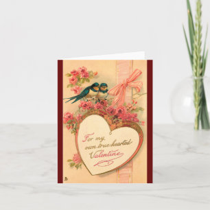 Valentijn Bluebird Kaart