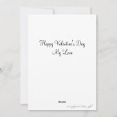 Valentijn boer Cupid Flat Card Feestdagenkaart (Achterkant)