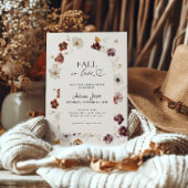 Valentijn Boho Herfst Bruiloftsshower Bloemboog Kaart