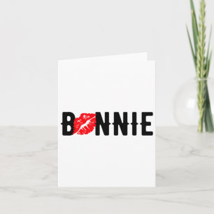 Valentijn Bonnie Clyde bijpassend koppel Liefde To Kaart