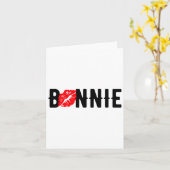 Valentijn Bonnie Clyde bijpassende koppel Liefde T Kaart (Gele Bloem)