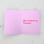 Valentijn Boy Card Feestdagen Kaart (Binnen)