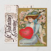 Valentijn Briefkaart (Voorkant / Achterkant)