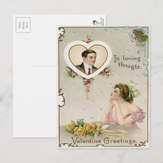  Valentijn Briefkaart (Voorkant / Achterkant)