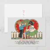 Valentijn Briefkaart (Voorkant / Achterkant)