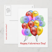 Valentijn Briefkaart (Voorkant / Achterkant)