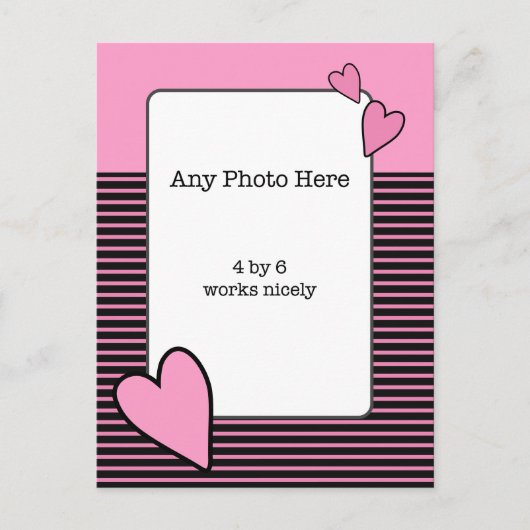 Valentijn Briefkaart met Mijn Foto (Voorkant)