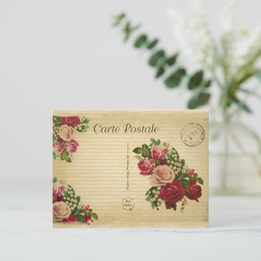 Valentijn Briefkaart Parijs 1909 (Staand voorkant)