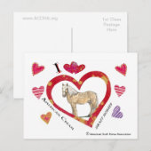 Valentijn Briefkaart van American Cream Draft Hors (Voorkant / Achterkant)