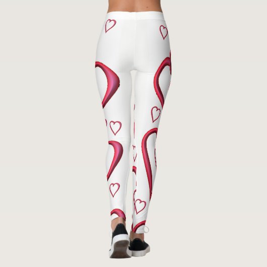 Valentijn broek lange leggings (Achterkant)