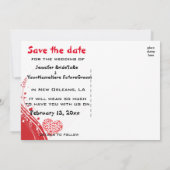 Valentijn Bruiloft Bewaar de Datum Save The Date (Achterkant)