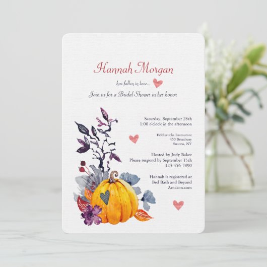 Valentijn Bruiloft Feest Kaart (Staand voorkant)