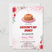 Valentijn brunch uitnodiging (Voorkant)