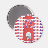 Valentijn Bubblegum Magneet (Voorkant / Achterkant)