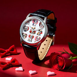 Valentijn Bulldog Horloge