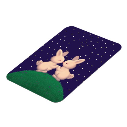 Valentijn Bunnies Magneet (Linkerzijde)