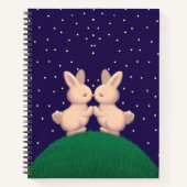 Valentijn Bunnies Notitieboek (Voorkant)