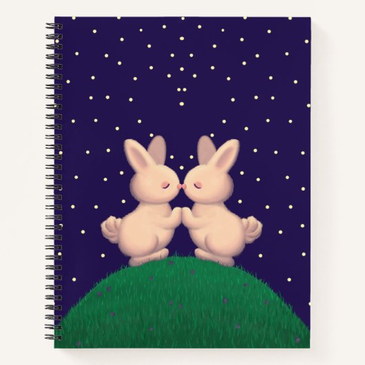 Valentijn Bunnies Notitieboek (Voorkant)