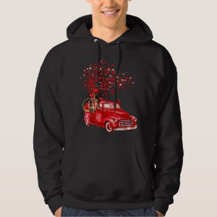 Valentijn Butterf van Shepherd Riding Red Truck Hoodie