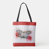 Valentijn Butterfly Tote Bag (Achterkant)