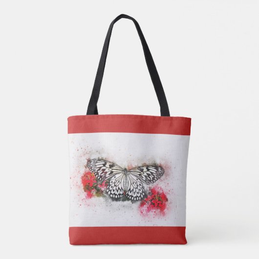 Valentijn Butterfly Tote Bag (Achterkant)