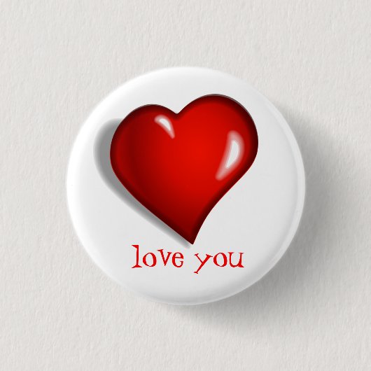 Valentijn Button (Voorkant)