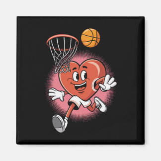 Valentijn Bysketll Hart Duiken In Hoop Fun Magneet