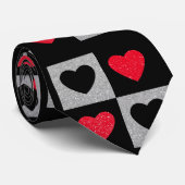  valentijn cadeau aanpassen, liefje voor paar stropdas (Opgerold)