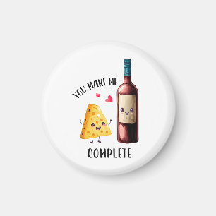 Valentijn cadeau dat je me compleet maakt magneet