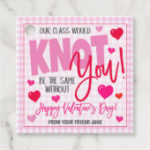 Valentijn CadeauLabels Bedankjes Labels (Voorkant)