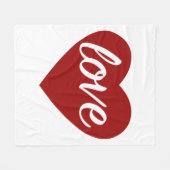 Valentijn Cadeft Fleece Deken (Voorkant (Horizontaal))