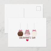 Valentijn Cake Briefkaart (Voorkant / Achterkant)