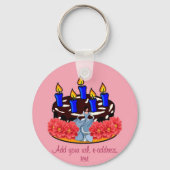 Valentijn Cake Sleutelhanger (Voorkant)