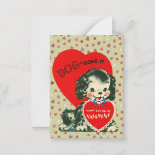Valentijn Card Pack voor kinderen Notitiekaartje