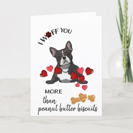 Valentijn Card van Uw Franse Bulldog Dog Love Feestdagen Kaart