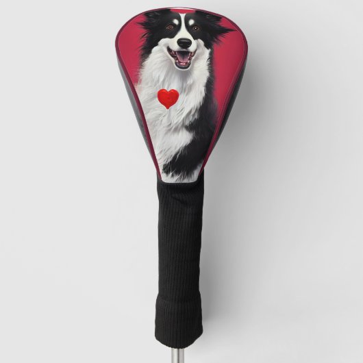 valentijn cartoon golfheadcover (Voorkant)