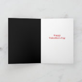 Valentijn Cat | VAN JOU Fijne Valentijnsdag Feestdagen Kaart (Binnen)