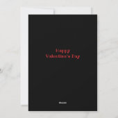 Valentijn Cat | VAN JOU Fijne Valentijnsdag Feestdagenkaart (Achterkant)