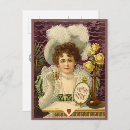 Valentijn CC0348 Briefkaart (Voorkant / Achterkant)