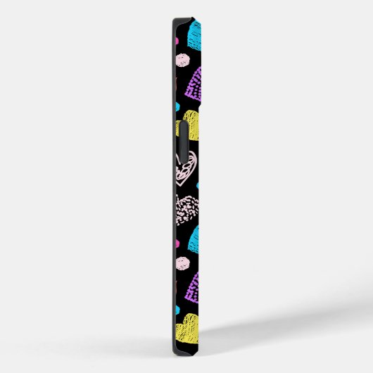 Valentijn Chalk Hearts | iPhone 14 Hoesje-Mate Case-Mate iPhone Case (Achterkant / Rechts)