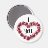 Valentijn Cherries Magneet (Voorkant / Achterkant)