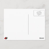 Valentijn Cherry Martini Briefkaart (Achterkant)